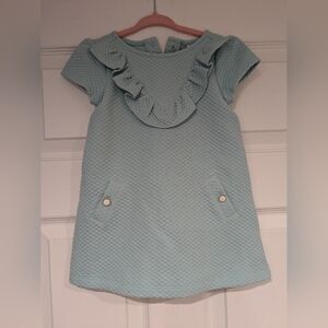 New with tags Janie and Jack light blue quilted dress size 18-24 months